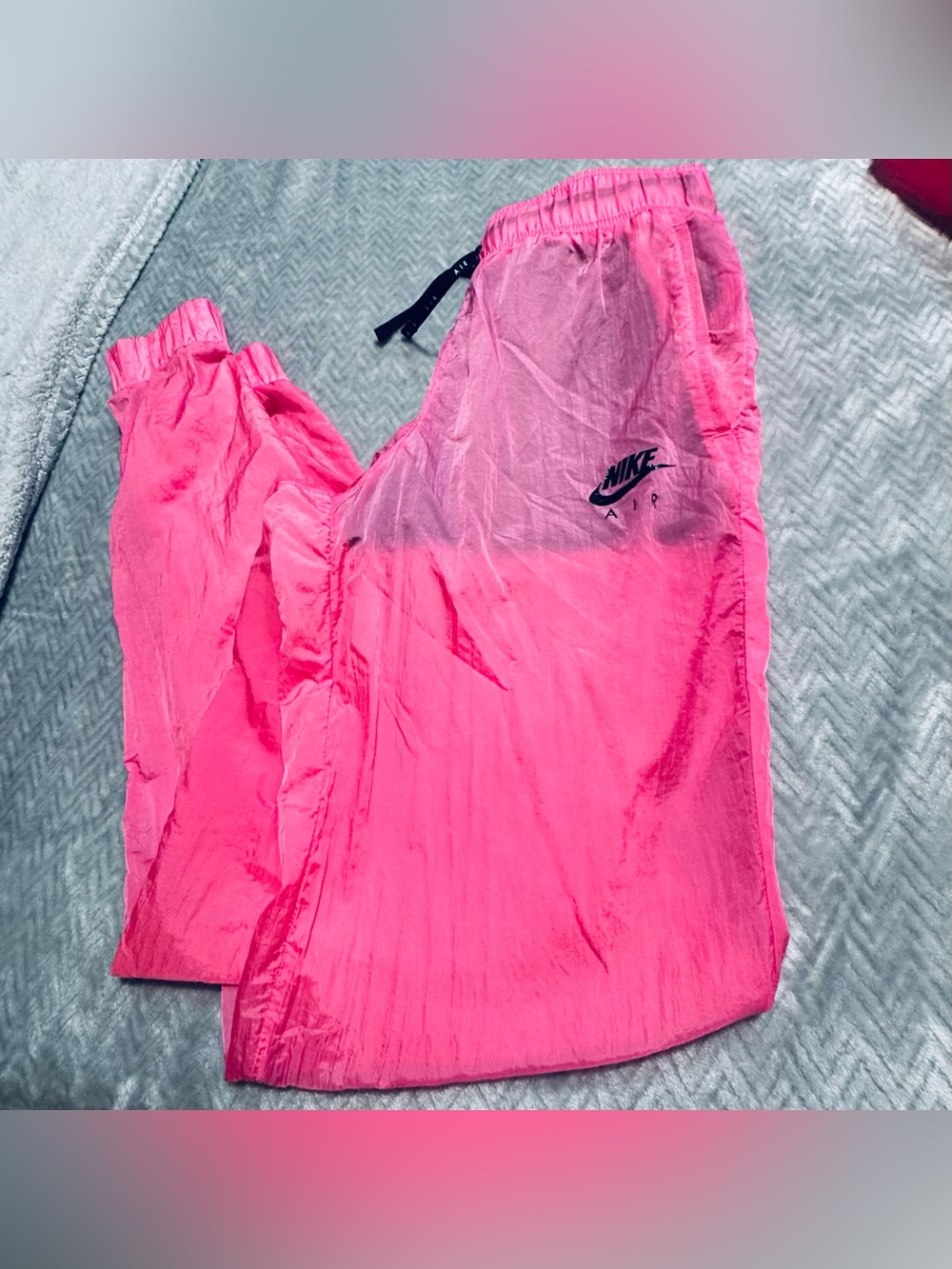 Nike Women Hot Pink Windbreaker Joggers